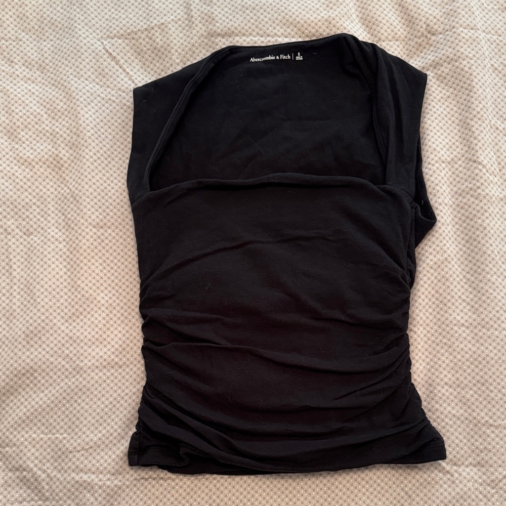 Abercrombie & Fitch Elegant Black Tank Top